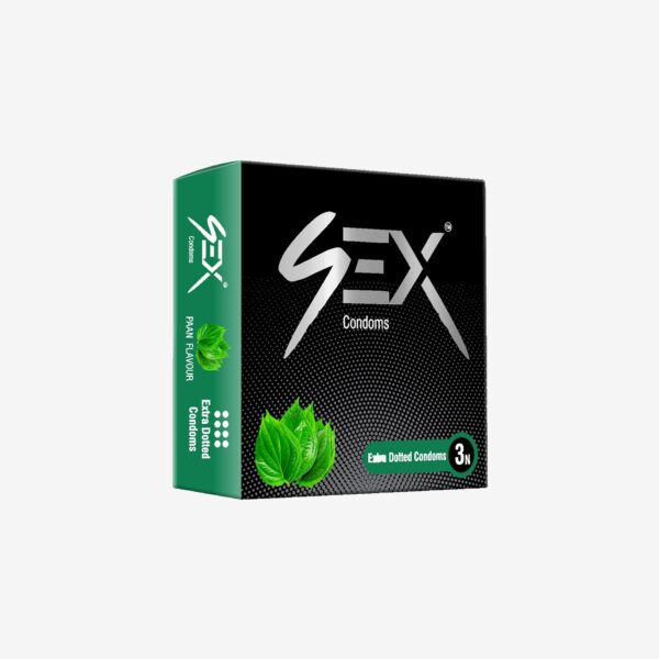 4ex Extra Dotted Condoms 3s (Paan)