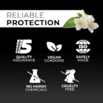 4ex Extra Dotted Condoms  Jasmine Flavour  3s - Image 3