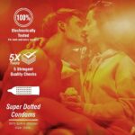 4ex Long-time  Super Dotted Condoms  Orange Flavor 3s - Image 4