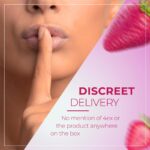 4ex 1750 Extra Dotted  Strawberry Flavor Condoms  10s - Image 4